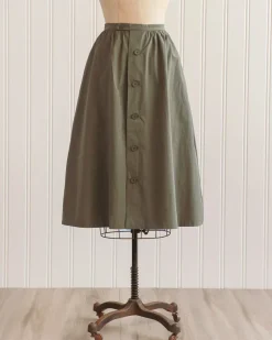 Across the Mews Midi Skirt
