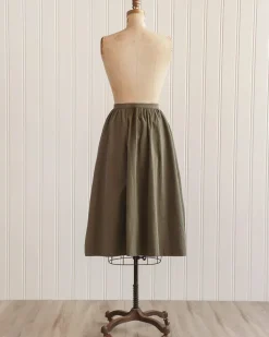 Across the Mews Midi Skirt