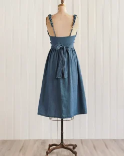Backyard Gathering Denim Dress