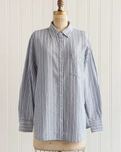 Brooklyn Boyfriend Striped Shirt
