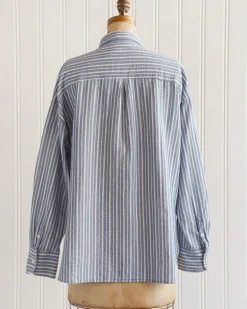 Brooklyn Boyfriend Striped Shirt