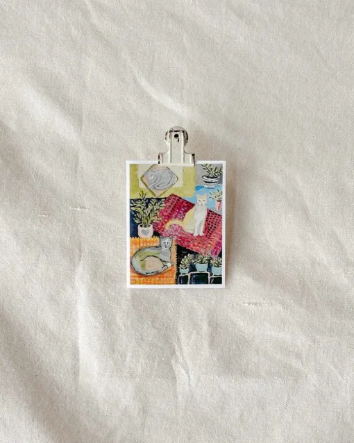 Cats On Rugs Card