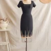 Chandelle Bouclé Dress
