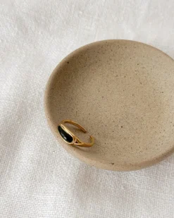 Corey Black Stone Ring