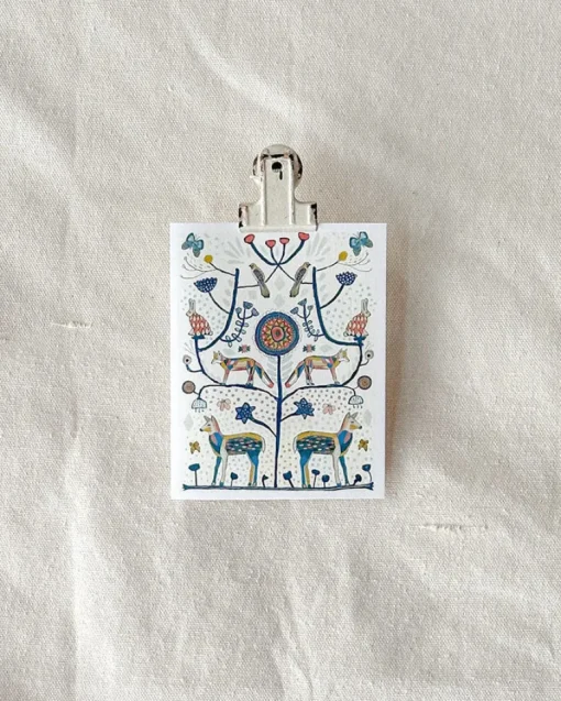 Forest Folk Tree Card