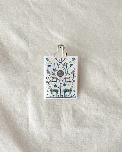 Forest Folk Tree Card