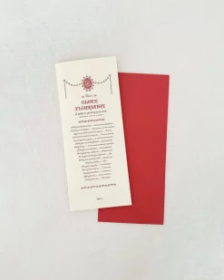 Glove Flirtation Greeting Card