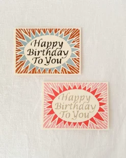 Happy Birthday Card - Brown