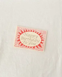 Happy Birthday Card - Pink