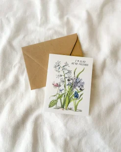 I'm Glad We're Friends Card