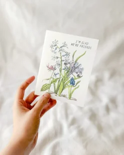 I'm Glad We're Friends Card
