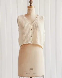 Laramie Knit Vest - Eggwash