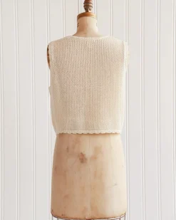 Laramie Knit Vest - Eggwash