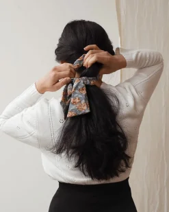 Leanne Floral Hair Tie