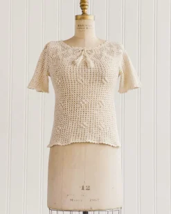 Loreen Crochet Top