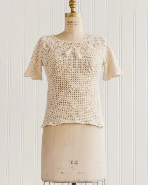 Loreen Crochet Top
