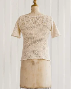 Loreen Crochet Top