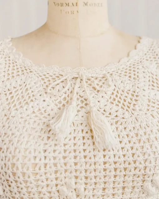 Loreen Crochet Top