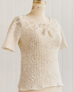 Loreen Crochet Top