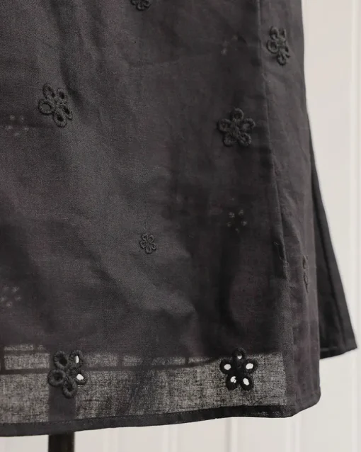Monstespan Black Midi Dress