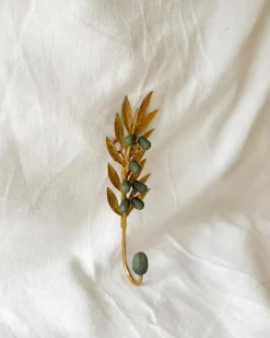 Olive Wall Hook in Gold