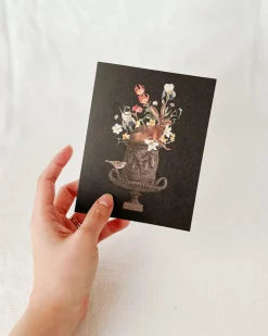 Ostara Vase Greeting Card