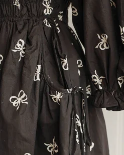Penelope Bow Print Dress