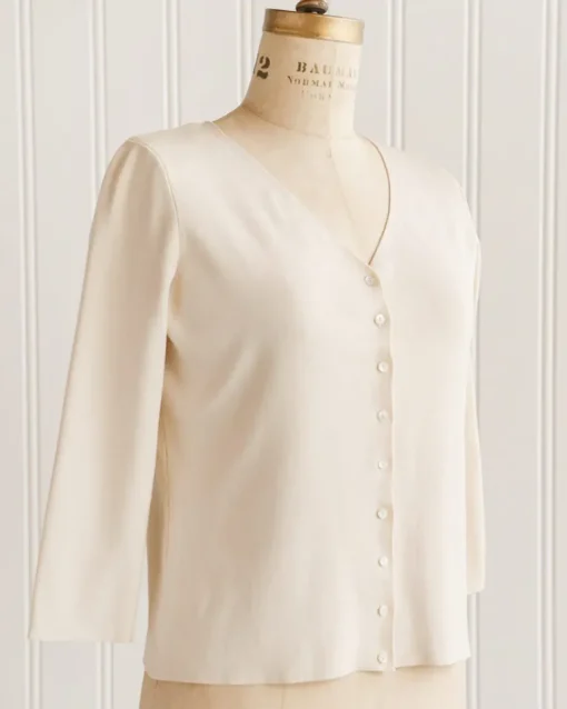 Plaisance Silk Cardigan