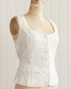 Sartoux Eyelet Top