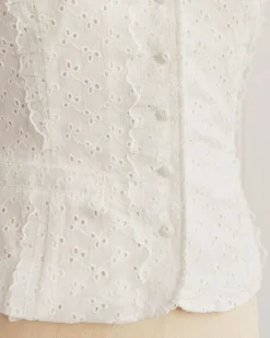 Sartoux Eyelet Top