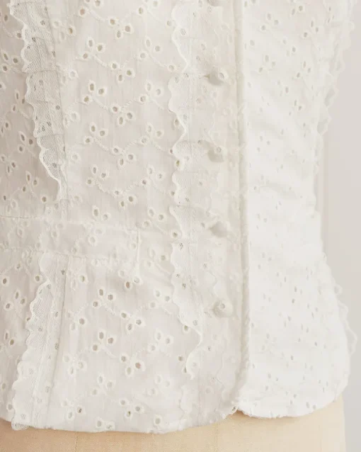 Sartoux Eyelet Top