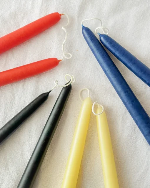 10" Taper Candles - Cobalt Blue