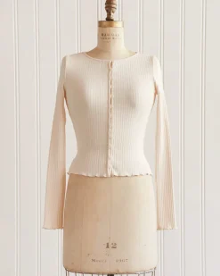 Tinsley Knit Top - Cream
