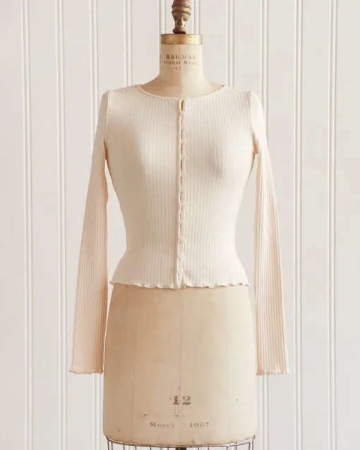 Tinsley Knit Top - Cream