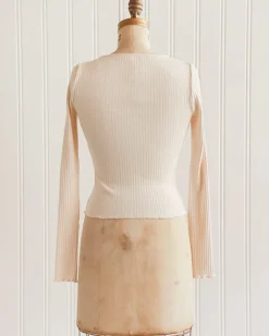 Tinsley Knit Top - Cream