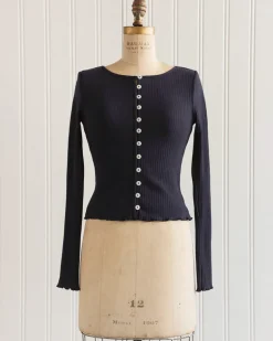 Tinsley Knit Top - Navy