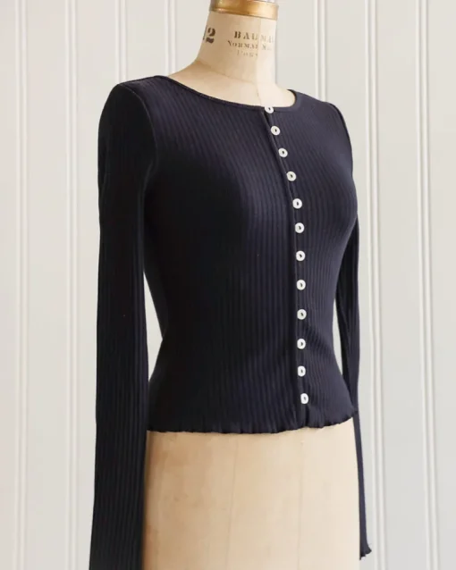 Tinsley Knit Top - Navy