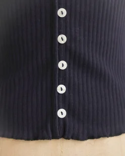 Tinsley Knit Top - Navy